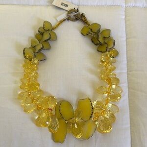 Elegant Yellow and Gold Women's Necklace